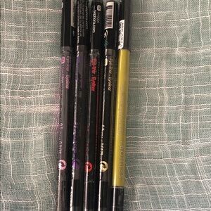 Sephora Eyeliner Collection - Black, Purple, Green